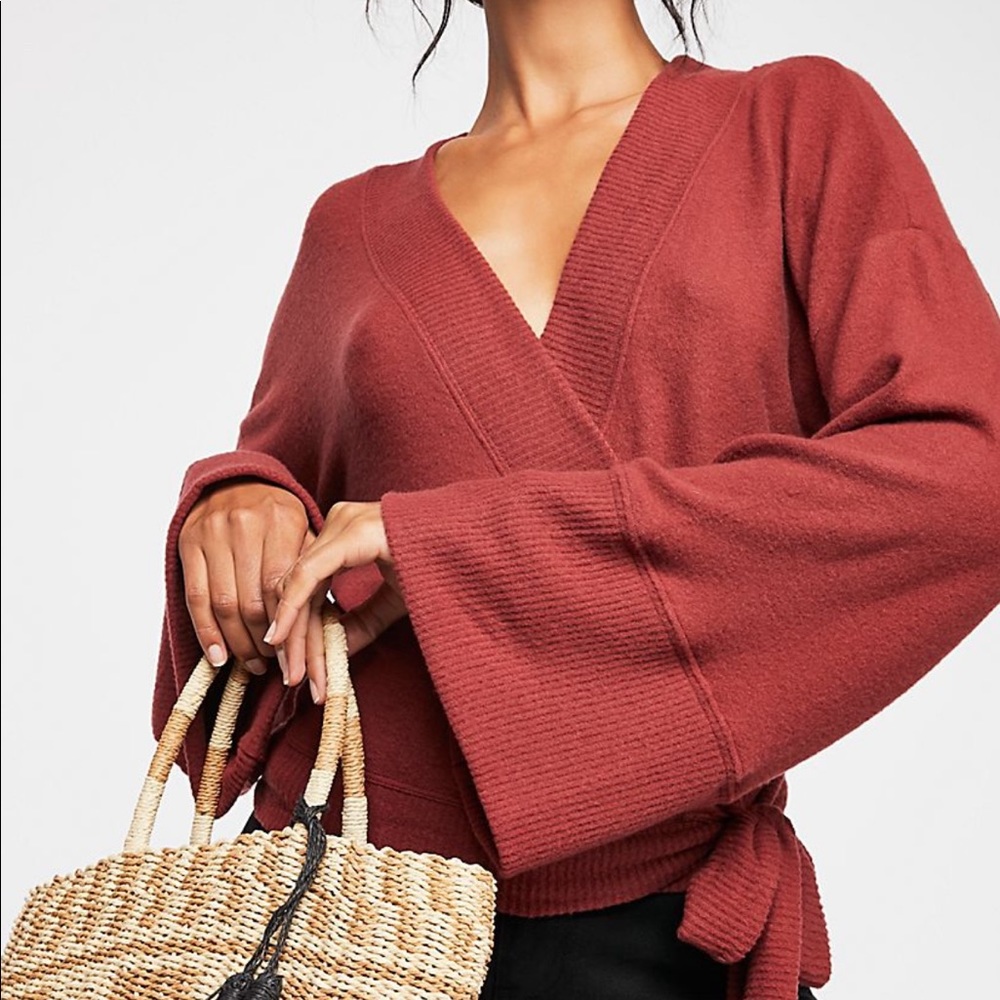 Free People Wrap Me Up Pull Over